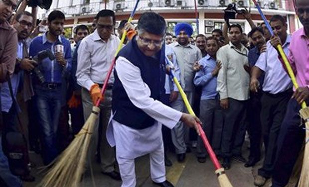 The Prime Minister himself is expected to life the broom (Photo: PTI) The Prime Minister himself is expected to life the broom (Photo: PTI)